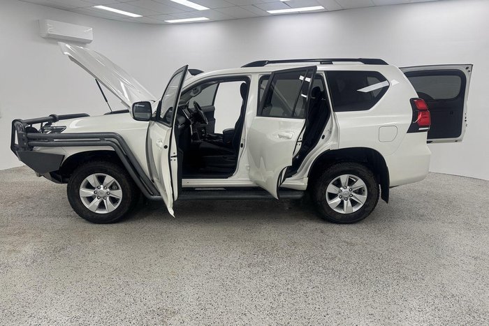 2021 Toyota Landcruiser Prado GXL GDJ150R 4X4 Dual Range White