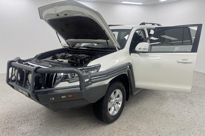 2021 Toyota Landcruiser Prado GXL GDJ150R 4X4 Dual Range White