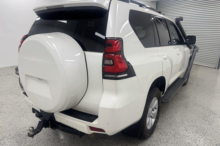 2021 Toyota Landcruiser Prado GXL GDJ150R 4X4 Dual Range White