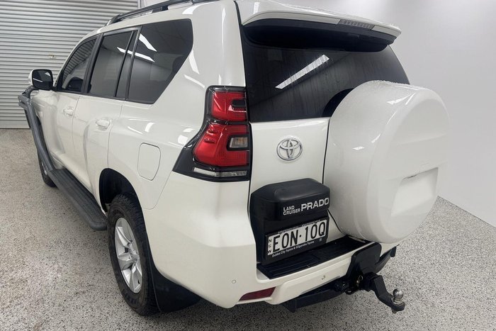 2021 Toyota Landcruiser Prado GXL GDJ150R 4X4 Dual Range White