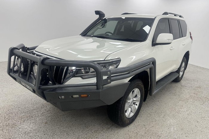 2021 Toyota Landcruiser Prado GXL GDJ150R 4X4 Dual Range White