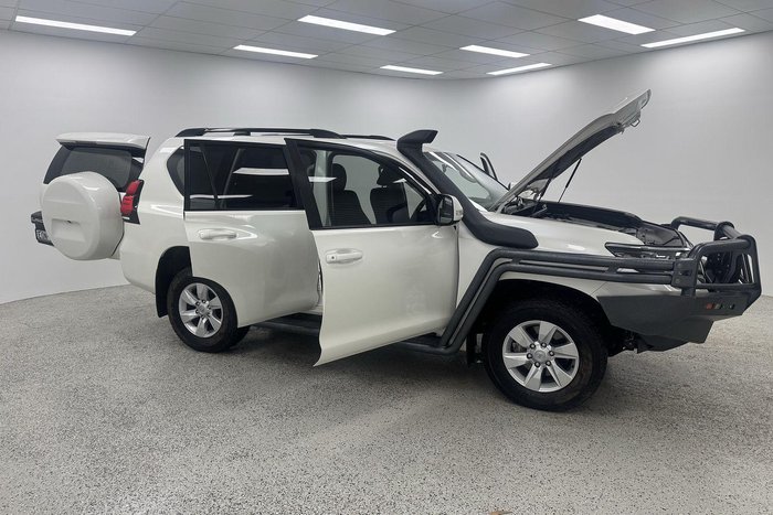 2021 Toyota Landcruiser Prado GXL GDJ150R 4X4 Dual Range White