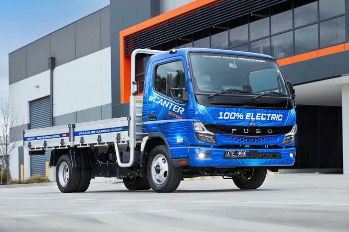 2024 Fuso Ecanter 818 Mwb Dropside Alloy Tray