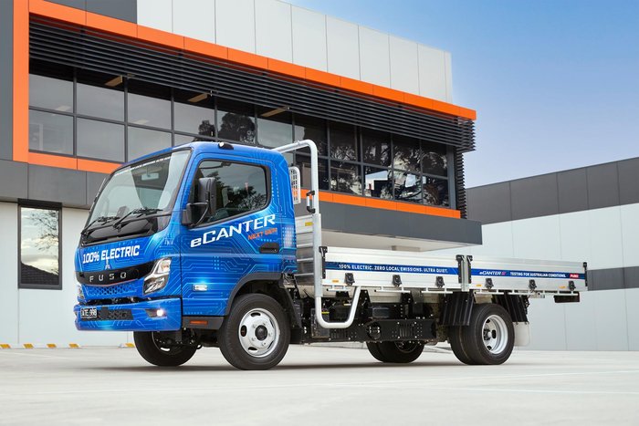 2024 Fuso Ecanter 818 Mwb Dropside Alloy Tray