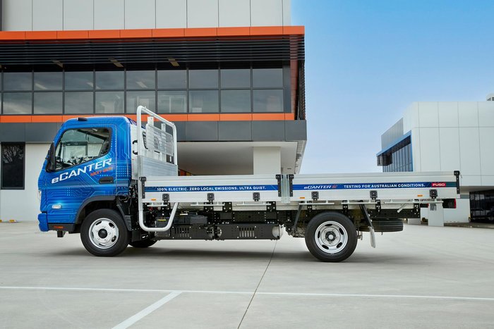2024 Fuso Ecanter 818 Mwb Dropside Alloy Tray