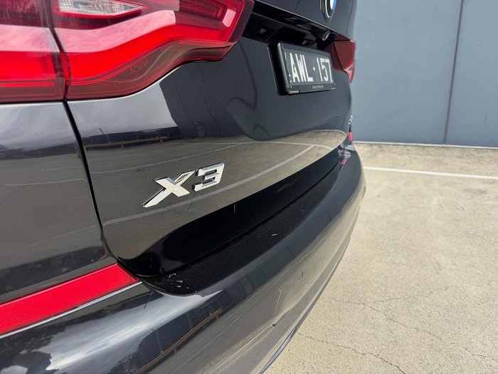 2018 BMW X3 xDrive30i G01 4X4 Constant Black