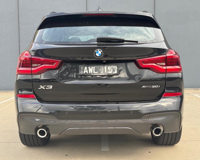 2018 BMW X3 xDrive30i G01 4X4 Constant Black