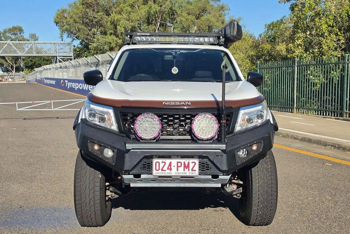 2018 Nissan Navara ST Black Edition D23 Series 3 4X4 Dual Range Polar White