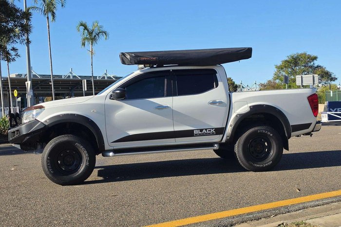 2018 Nissan Navara ST Black Edition D23 Series 3 4X4 Dual Range Polar White