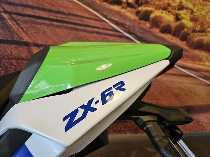 2024 Kawasaki Ninja ZX-6R 40th Anniversary Edition Ninja Green