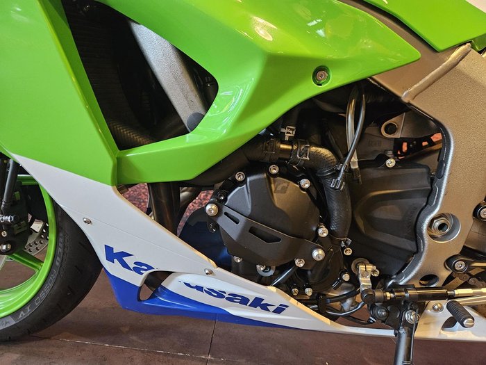 2024 Kawasaki Ninja ZX-6R 40th Anniversary Edition Ninja Green