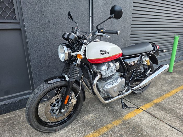 2021 Royal Enfield INTERCEPTOR 650 CUSTOM WHITE