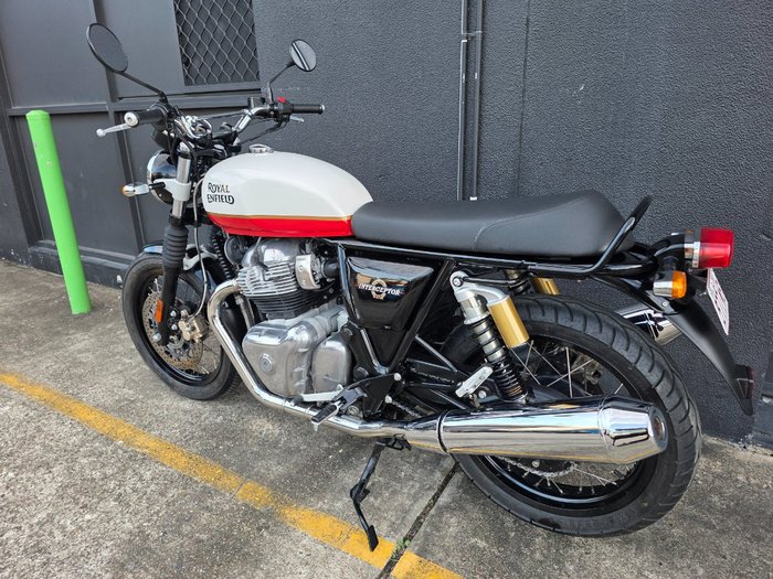 2021 Royal Enfield INTERCEPTOR 650 CUSTOM WHITE