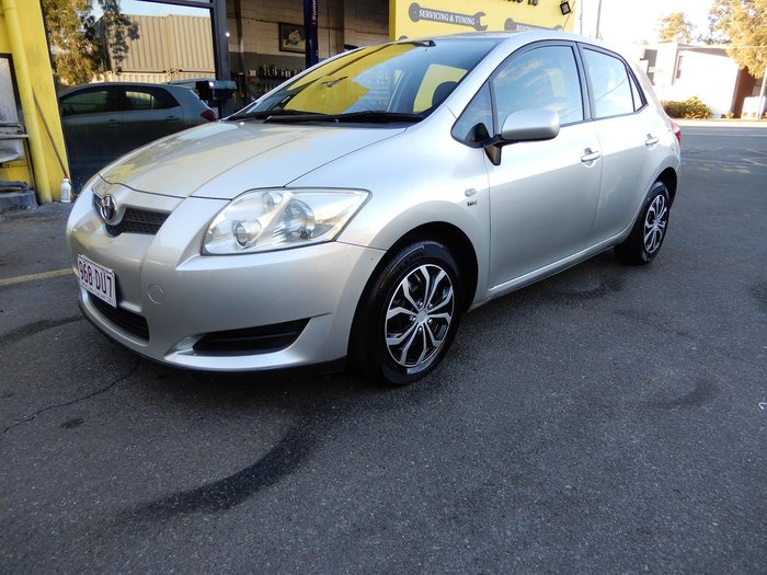 2007 Toyota Corolla Ascent ZRE152R Silver