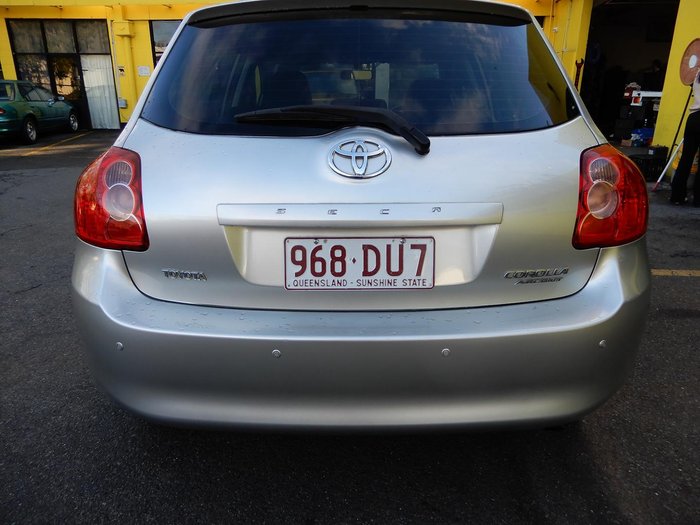 2007 Toyota Corolla Ascent ZRE152R Silver
