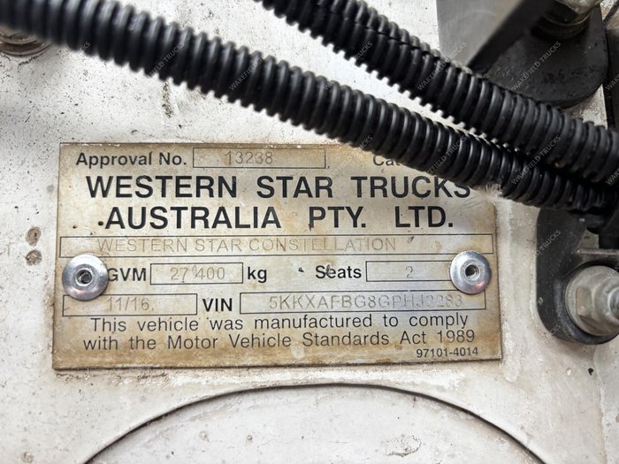 2016 Western Star 4900 Series