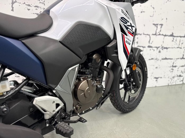 2026 Suzuki V-Strom 250SX V-Strom White
