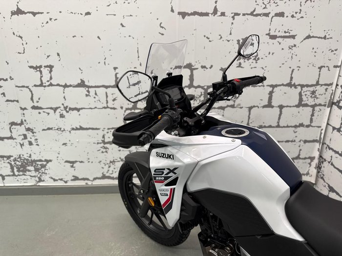 2026 Suzuki V-Strom 250SX V-Strom White