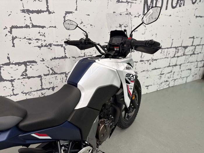 2026 Suzuki V-Strom 250SX V-Strom White