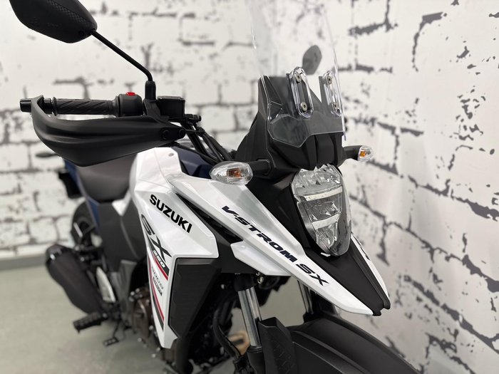 2026 Suzuki V-Strom 250SX V-Strom White