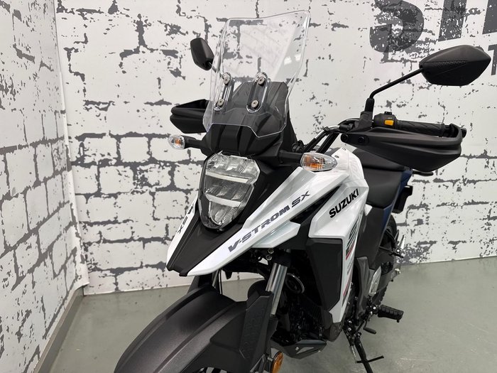2026 Suzuki V-Strom 250SX V-Strom White