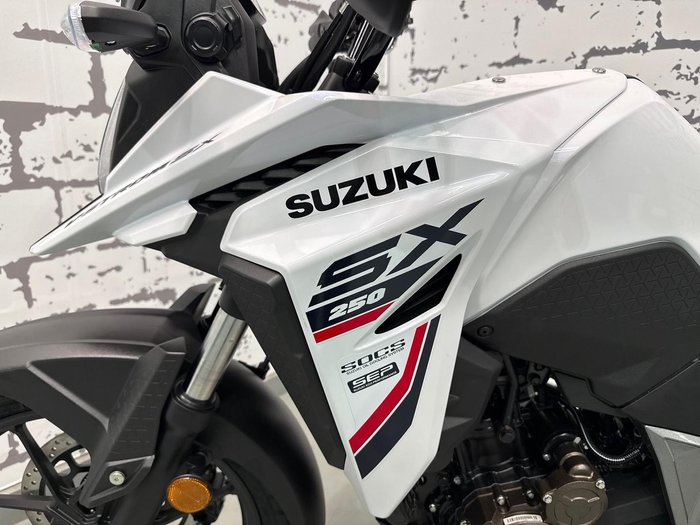 2026 Suzuki V-Strom 250SX V-Strom White