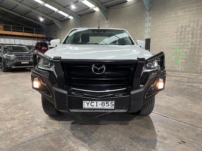 2020 Mazda BT-50 XT TF 4X4 Dual Range Ice White