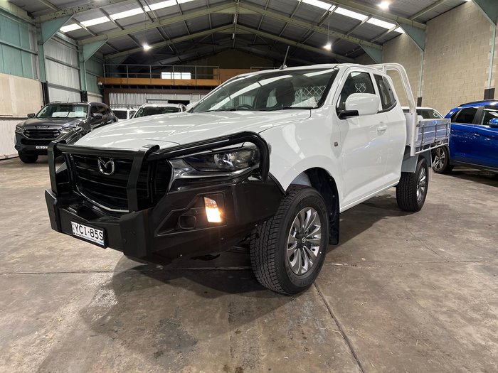 2020 Mazda BT-50 XT TF 4X4 Dual Range Ice White