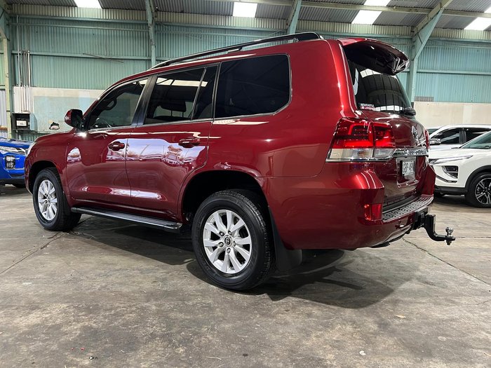 2017 Toyota Landcruiser VX VDJ200R 4X4 Dual Range Merlot Red