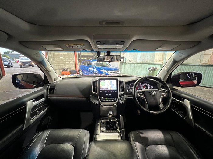 2017 Toyota Landcruiser VX VDJ200R 4X4 Dual Range Merlot Red