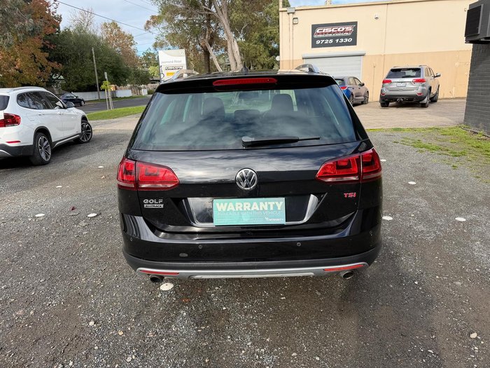2015 Volkswagen Golf Alltrack 132TSI 7 MY16 Four Wheel Drive Deep Black