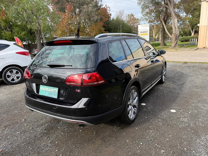 2015 Volkswagen Golf Alltrack 132TSI 7 MY16 Four Wheel Drive Deep Black