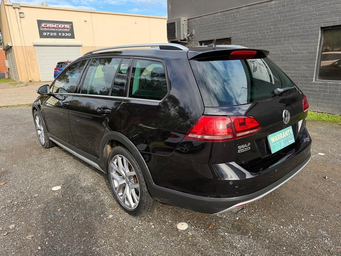 2015 Volkswagen Golf Alltrack 132TSI 7 MY16 Four Wheel Drive Deep Black