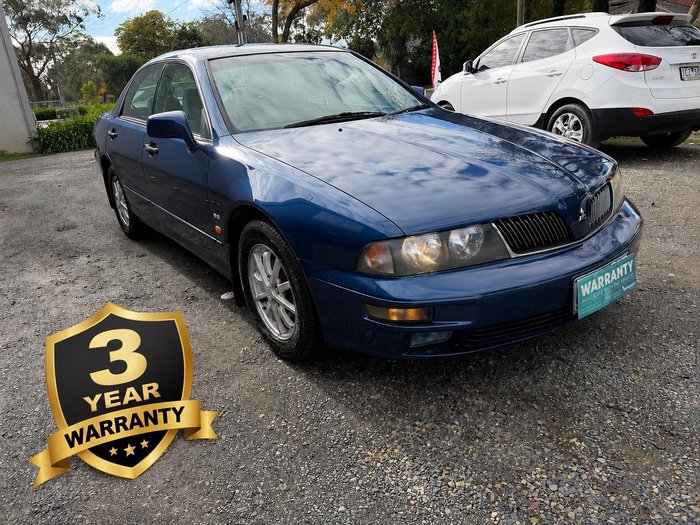 2002 Mitsubishi Verada Ei KJ MY02 Pacific Blue