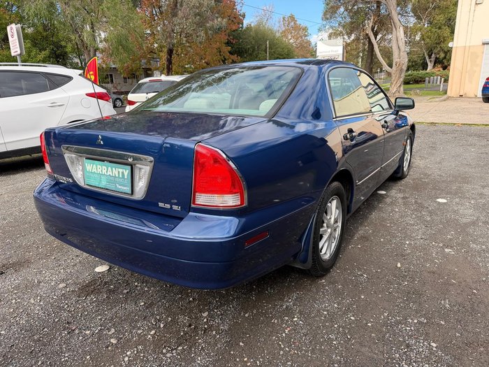 2002 Mitsubishi Verada Ei KJ MY02 Pacific Blue