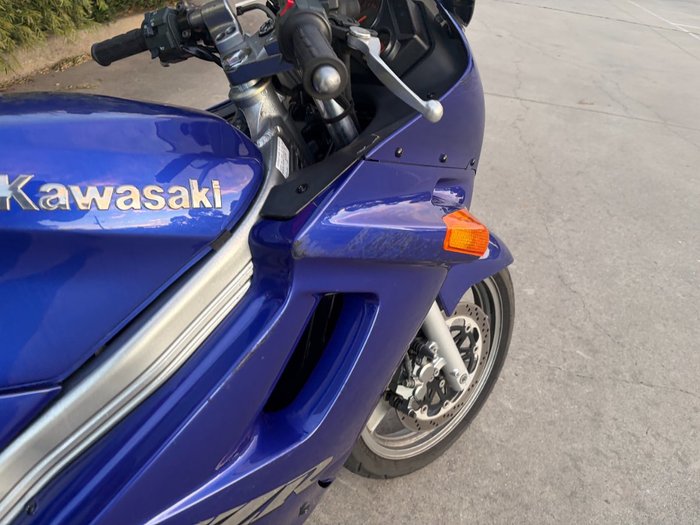 2002 Kawasaki ZZ-R250 (EX250) Blue