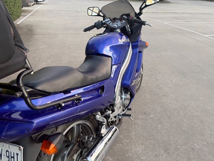 2002 Kawasaki ZZ-R250 (EX250) Blue