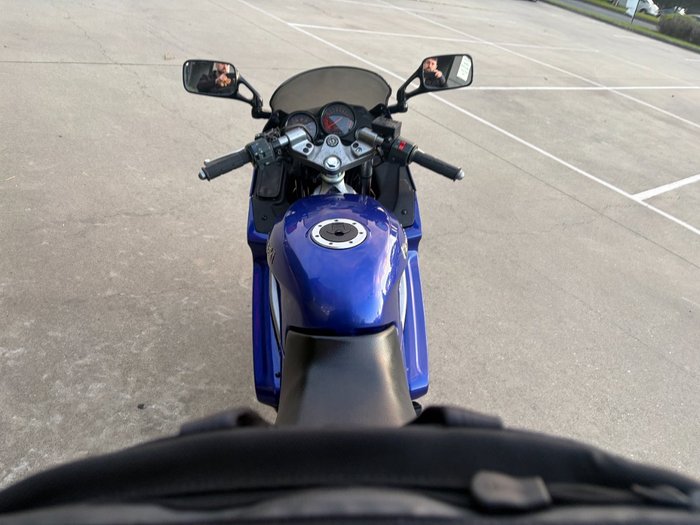 2002 Kawasaki ZZ-R250 (EX250) Blue