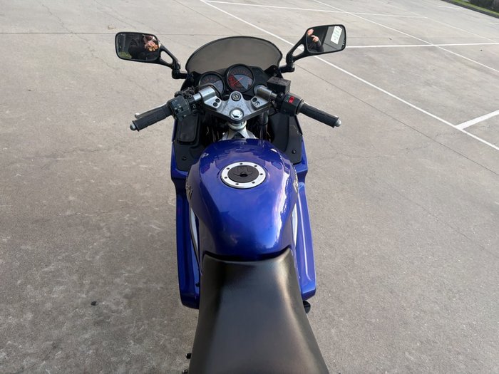 2002 Kawasaki ZZ-R250 (EX250) Blue