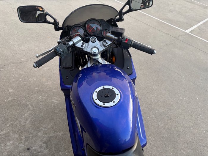 2002 Kawasaki ZZ-R250 (EX250) Blue