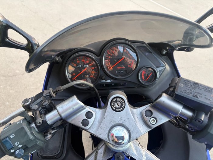 2002 Kawasaki ZZ-R250 (EX250) Blue