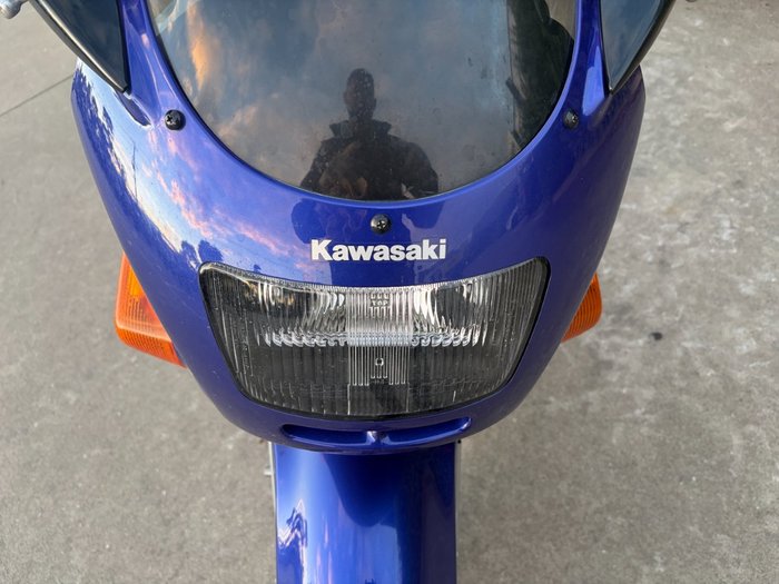 2002 Kawasaki ZZ-R250 (EX250) Blue