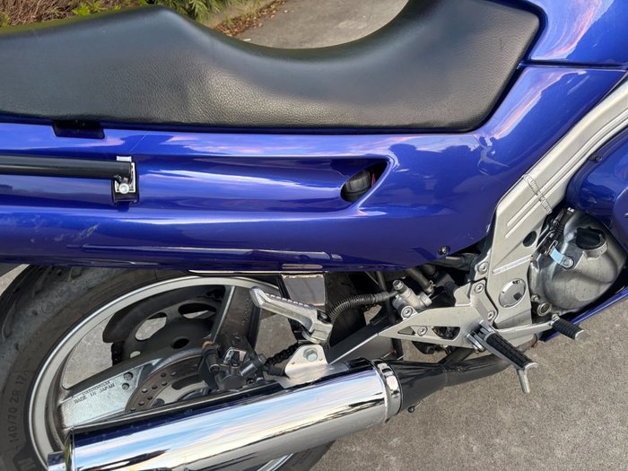 2002 Kawasaki ZZ-R250 (EX250) Blue
