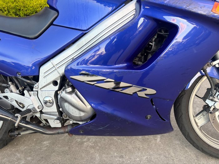 2002 Kawasaki ZZ-R250 (EX250) Blue
