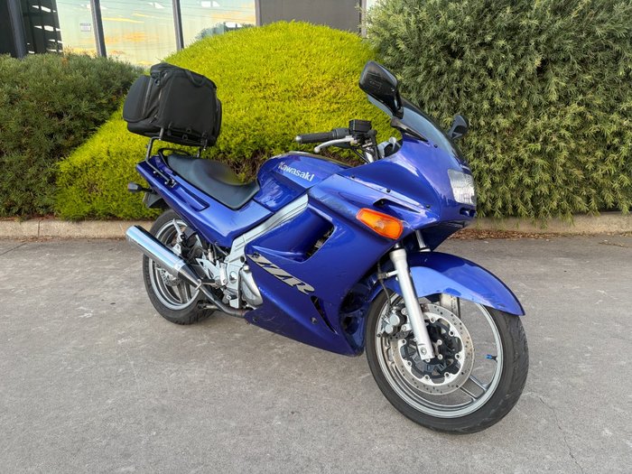 2002 Kawasaki ZZ-R250 (EX250) Blue