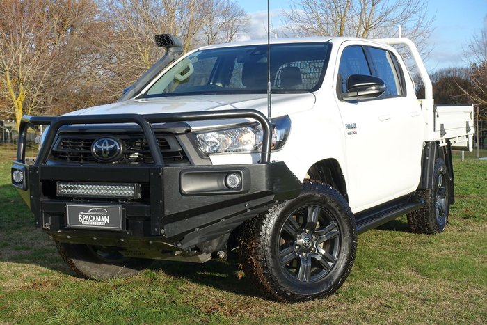 2022 Toyota Hilux SR GUN126R 4X4 Dual Range Glacier White