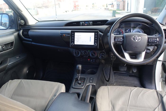 2022 Toyota Hilux SR GUN126R 4X4 Dual Range Glacier White