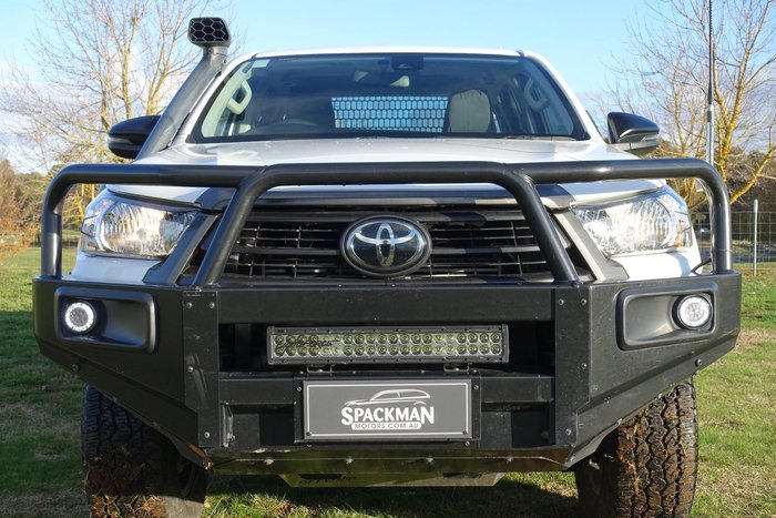 2022 Toyota Hilux SR GUN126R 4X4 Dual Range Glacier White