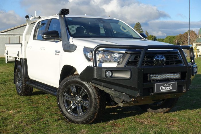 2022 Toyota Hilux SR GUN126R 4X4 Dual Range Glacier White