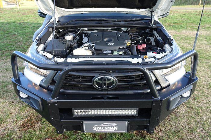 2022 Toyota Hilux SR GUN126R 4X4 Dual Range Glacier White